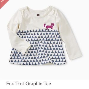 Tea Collection Fox Trot Graphic Tee (18-24 Months)